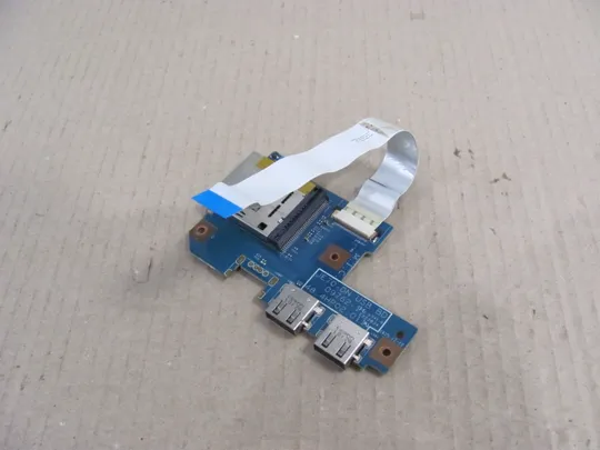 номер0254-10 USB роз'єм, картридер 48.4HP02.011 50.4HV07.011 для Packard Bell MS2290 MS2291 LM85 LM82 оригінал Ціна