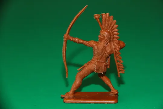 ІНДІАНЕЦЬ ЛУЧНИК индеец CRESCENT TOY 54мм АНГЛІЯ  оригінал Ціна