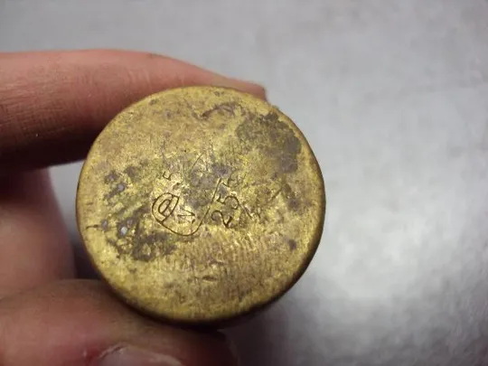 Гиря клейма 50 N.D.B. гирька высота 2,2 см, диаметр 2,6 см №11615 Інтернет-аукціон