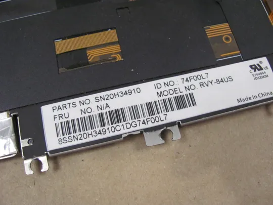 665-11 ДОНОР НА КНОПКИ клавіатура з підсвіткою SN20H34910 для Lenovo ThinkPad X1 Yoga Gen 1 X1 Carbon Gen 4 оригінал Інтернет-аукціон