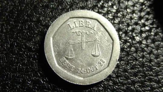 10 пенсів транспортний жетон 1994 Британія Терези Ціна