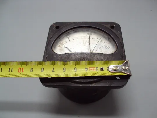 Вольтметр ВЗЗП 1963 год ссср размер 5,2х8,2х8,8 см №15967 З аукціону