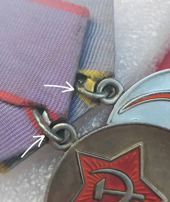 ☝️Трудовой комплект на одном доке..1949г. (люкс!серебро 925пр.) в Україні