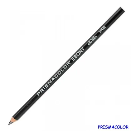 фото, PRISMACOLOR ПОШТУЧНО Экстра-черный карандаш EBONY PENCIL