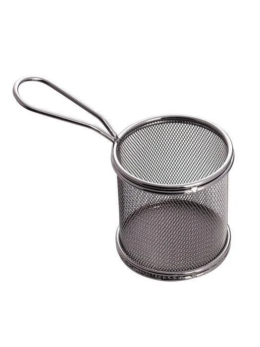 Корзина для подачи снеков Empire EM-6383 9 см черная Ціна