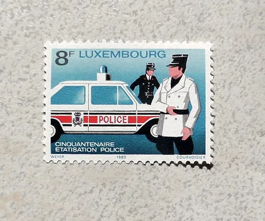 Поштова марка Люксембург 1980 рік ** Ціна