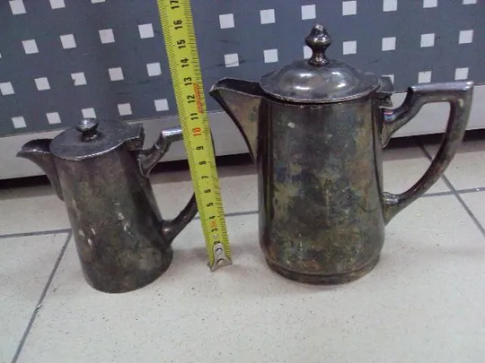 Чайник кофейник 0,55л и сливочник молочник paulsborn b.bohrmann 16 frankfurt a/m nachfolger №849,140 Ціна