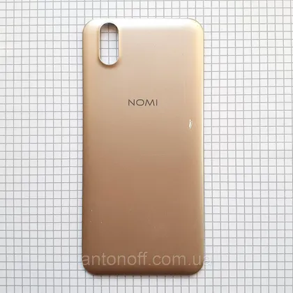 фото, Задня кришка Nomi i5710 Infinity X1 для телефона з розборки Gold