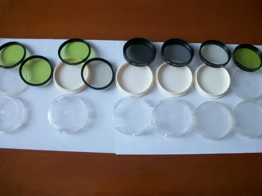 Светофильтр Осталось 3-Штук. 58 х 0,75, для объективов Юпитер-21 , Мир-24. Как Нов. И 1-0дна коробка Ціна