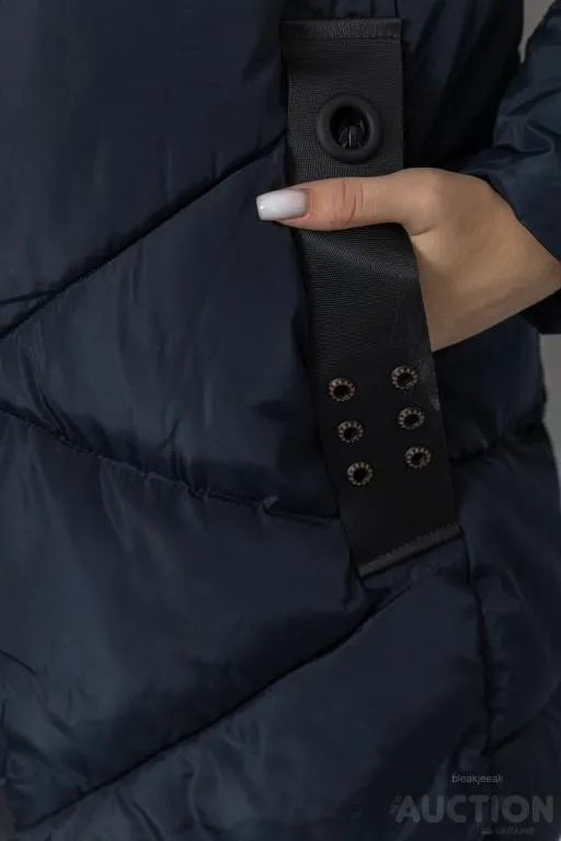 Куртка женская, цвет темно-синий, 235R17007 Інтернет-аукціон