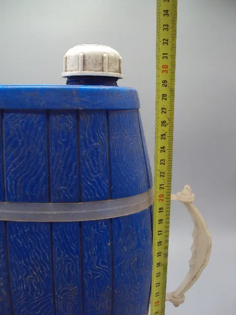 Купити Канистра для непищевых продуктов ссср пластик бочонок с ручкой размер 28,8 х 32 х 15 см №15682