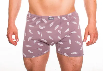 фото, Чоловічі труси боксери Bono МШ 950210 прино Пір’я димчато-рожеві (розміри: 46-56) 54