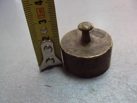 Купити Гиря клейма 10 Dk гирька высота 2,6 см, диаметр 3 см №11613