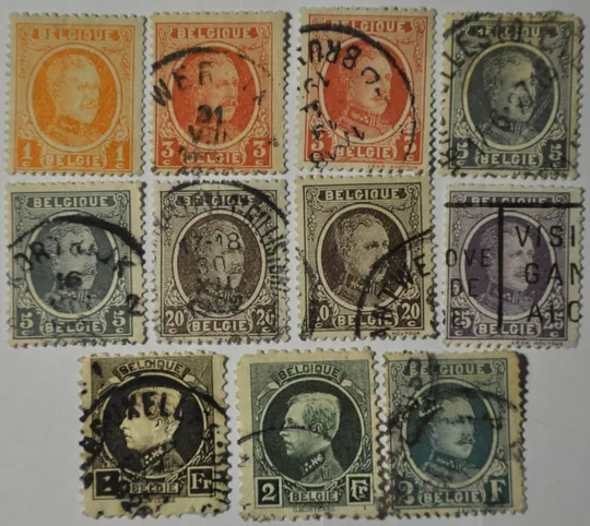 Бельгия 1922-1927 Ціна