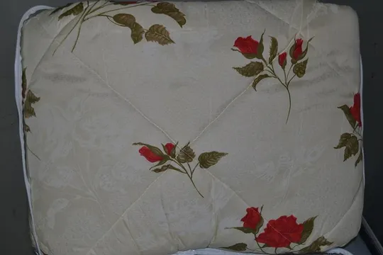 Одеяло закрытое овечья шерсть (Бязь) Двуспальное Евро 200х220 55116 Ціна