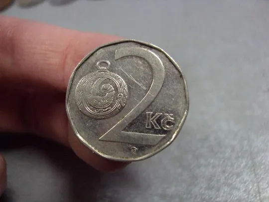 Купити монета чехия 2 кроны 1993 №8800