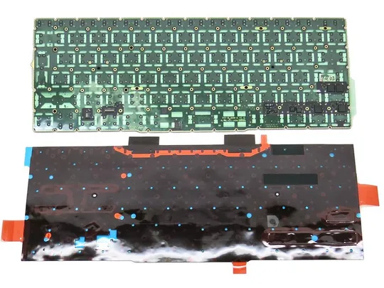 Купити Клавиатура для APPLE MLL42LL, MPXQ2LL (2016, 2017) (RU BLACK, Вертикальный Enter с подсветкой).