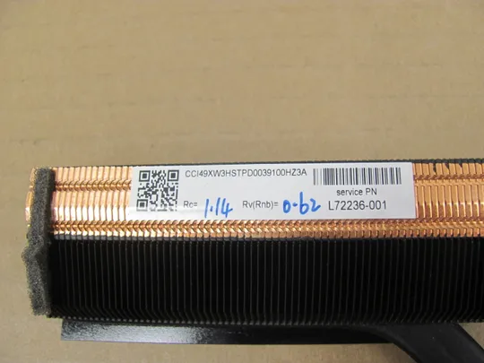 номер1021-4 термотрубка охолодження L72236-001  для HP ZBOOK  17 G5 G6  оригінал З аукціону