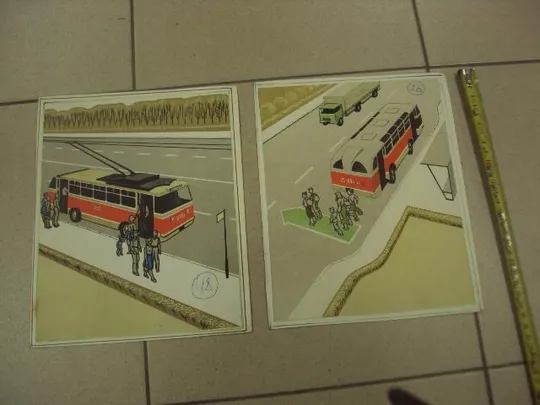 плакат правила дорожного движения хмельницкий лот 2 шт №9610 Ціна