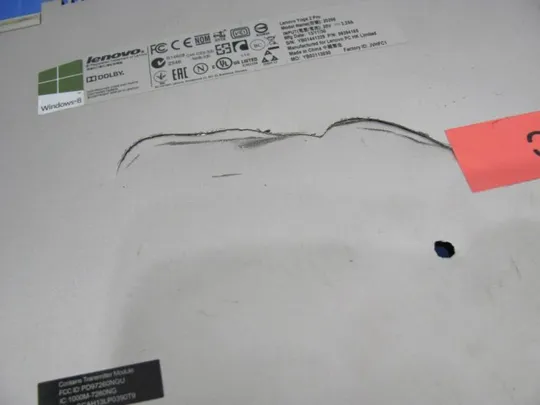 62-2 Кришка дно піддон корпуса AM0S9000210 для LENOVO YOGA 2 PRO оригінал Де купити