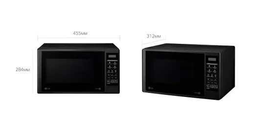 Піч СВЧ соло LG MS2042DB Ціна