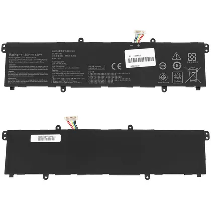 фото, Батарея для ноутбука ASUS B31N1911 (VivoBook S14 M433IA, K433FA, S433FA, X413FF) 11.55V 3640mAh 42Wh Black