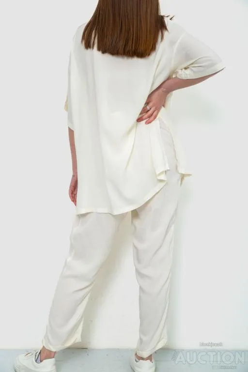 Костюм женский, цвет молочный, 102R5227 Продаж