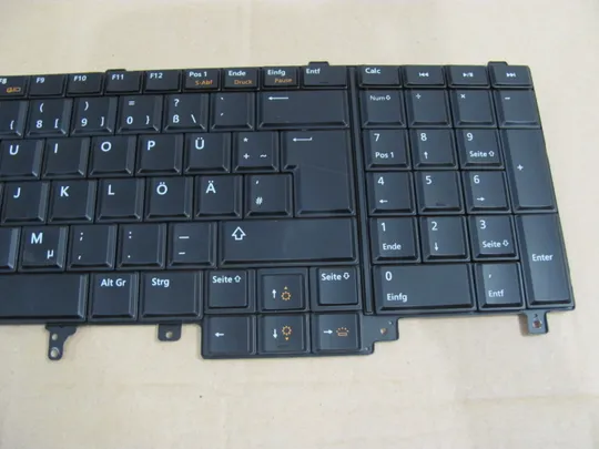 583-7 клавіатура робоча з підсвіткою 07T434 0D4HY8 0H0XJX  для Dell Precision M4600 M6600 E6320  оригінал Продаж