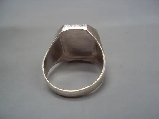 Мужской перстень кольцо печатка зодиак Лев гороскоп серебро Украина вес 9,93 г размер 23,5 №15141 Де купити