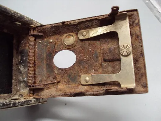 Фотоаппарат тушка Кодак гармошка корпус Kodak металл размер 15,5 х 8 см №14730с З аукціону