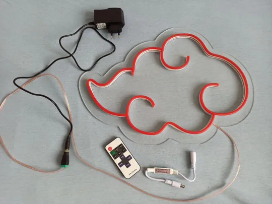 Купити Неоновий світильник Хмара Акацукі 310х220 acr-n000025