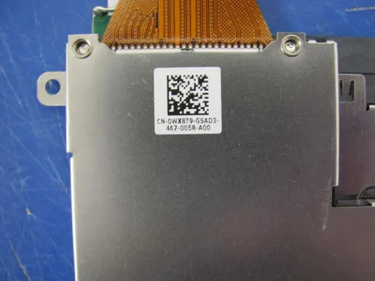 №170-25 Card reader 0WX8T9 для Dell PRECISION M6800 оригінал З аукціону