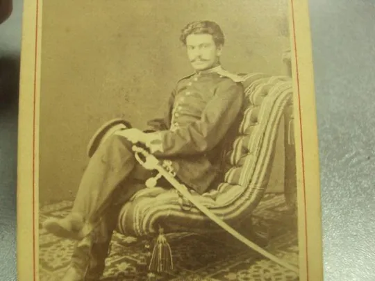фотография портрет офицер риа с саблей киев йосип кордиш 10.5х6.5 №6563 Де купити