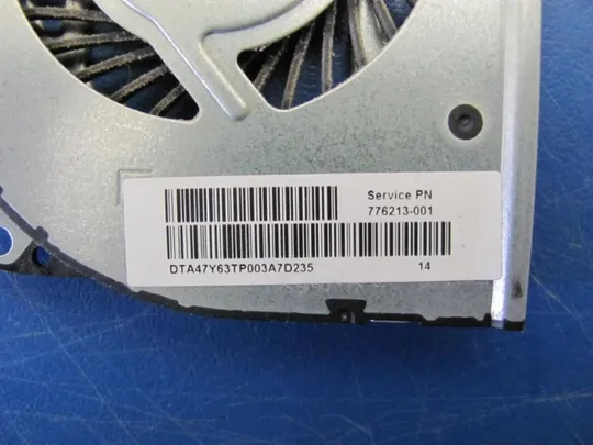 №115-8 Вентилятор (кулер, FAN) 776213-001 47Y63TP003 для HP ENVY 15 X360 оригінал З аукціону