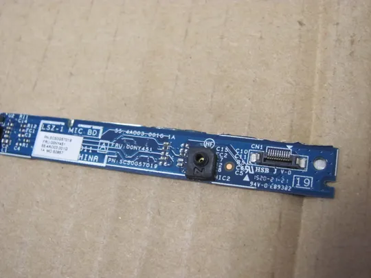 номер0251-25 плата мікрофону 00NY451 55.4AO03.001G  для LENOVO ThinkPad W550S T550 оригінал Продаж