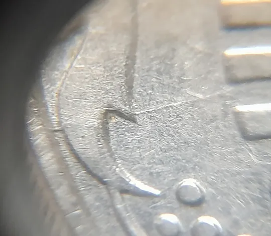 (1430) 5 копійок 1992 розкол на реверсі від канту між 4 та 5 гр. (1 варіант) (5 копеек 1992) Де купити