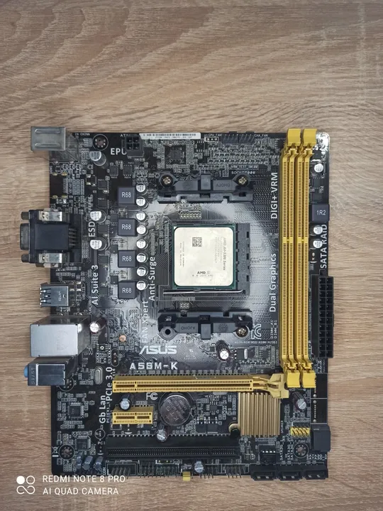 Купити Материнська плата ASUS A58M-K + AMD A4-5300
