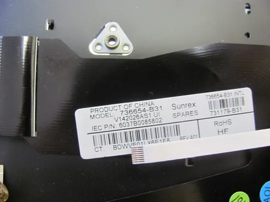 номер0922-7 клавіатура keyboard з підсвіткою робоча 736654-B31 6037B0085802 для HP EliteBook 740 G1 745 G2 750 G1 755 G2 840 G1 840 G2 840 850 G1 850 G2 ZBook 14 оригінал Інтернет-аукціон