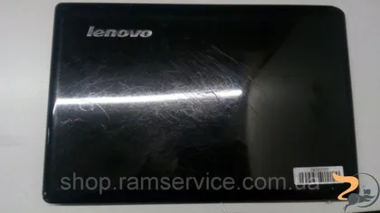 фото, Кришка матриці корпуса для ноутбука Lenovo Z560, б/в
