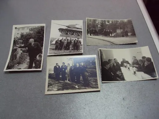 фотография герой советского союза гсс лот 5 шт №12073 Ціна