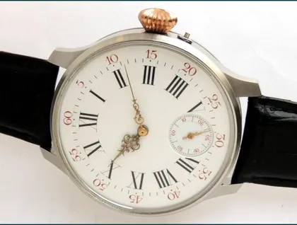 фото, LeCoultre/NoName французький стиль, сталь 49 мм, Швейцарія, 1890-і роки