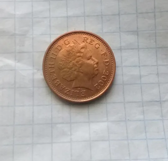 (816) 1 пенні 2002 Великобританія (1 пенни 2002 Великобритания) Продаж