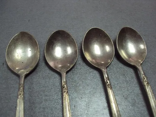 Купити Ложки чайные кофейные ложечки ссср длина 13 см лот 4 шт №11314