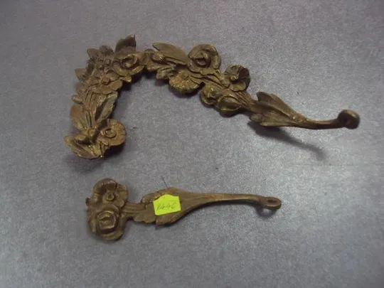 фурнитура запчасть к лампе, подсвечнику цветы бронза №3192 Недорого