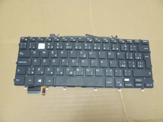 номер0954-9 клавіатура ДОНОР 0PN5M8  для DELL XPS 15 7590 9550 9560 9570 Inspiron 7568 2-in-1 7558 Precision 5510 5520 5530 5540  оригінал Ціна