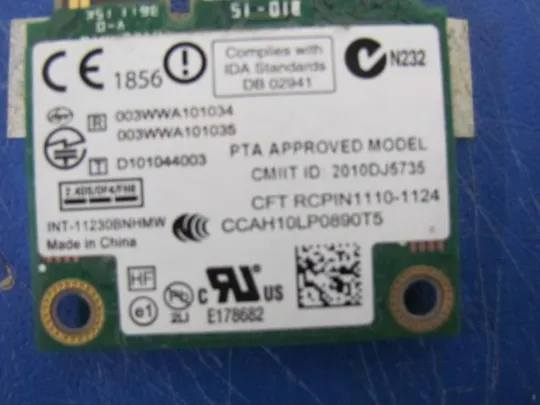 номер0138-8 WI-FI адаптер 11230BNHMW для MEDION AKOYA P7624 E7218 оригінал Продаж