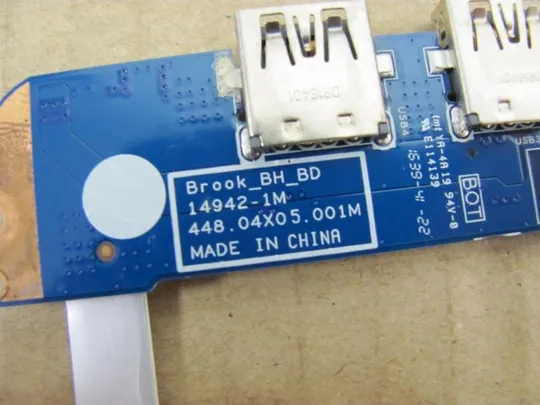 №359-12 плата USB 448.04X05.001M для ACER E5-773G E5-722 оригінал Де купити