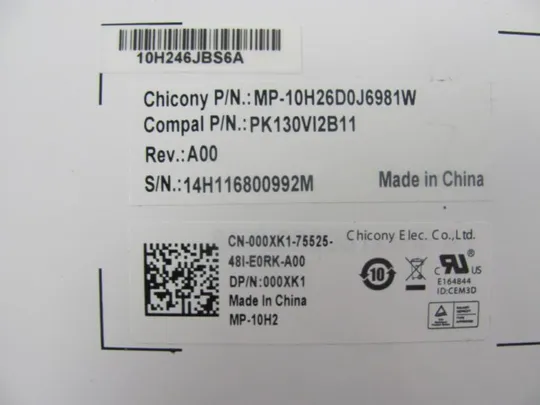 59-37 клавіатура робоча 000XK1 з підсвіткою для DELL LATITUDE E6540 Precision M4800 M6800 оригінал Продаж