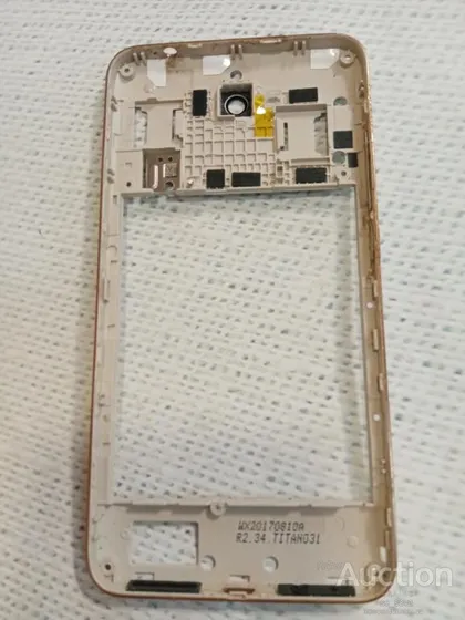 фото, Huawei Y6 Pro TIT-U02 задняя часть с пластиковыми кнопками