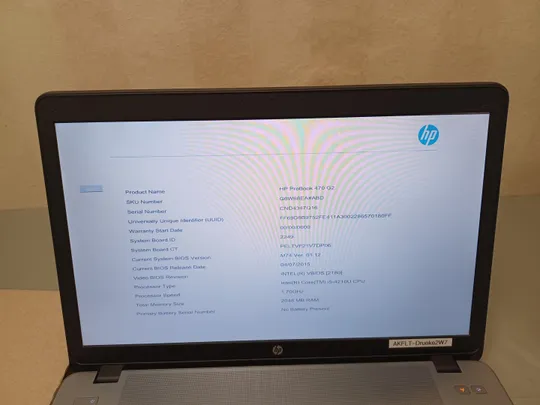 Купити 0761 HP PROBOOK 470 G2 core I5-4210U  НІМЕЧЧИНА